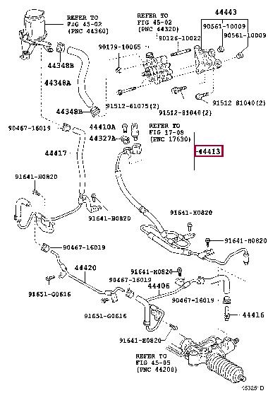 Toyota 44413-35010 Auto part 4441335010 4441335010 Toyota Auto part