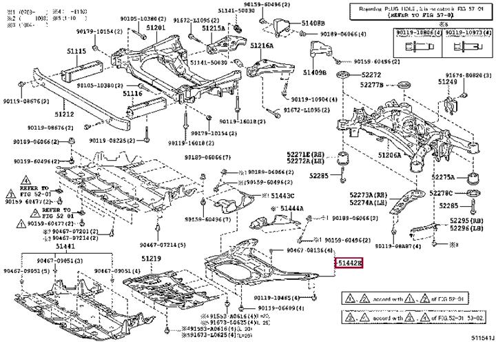 5142050020 Toyota Engine protection