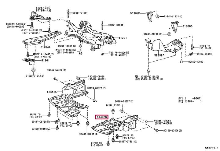 Toyota 51442-02140 MOTORRAUMVERKLEIDUNG 5144202140 5144202140 Toyota MOTORRAUMVERKLEIDUNG