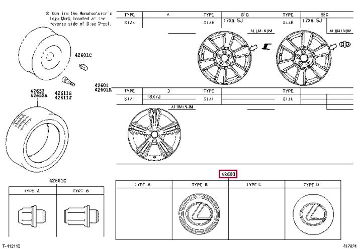 Buy Toyota 42603-48070 at a low price in United Arab Emirates!