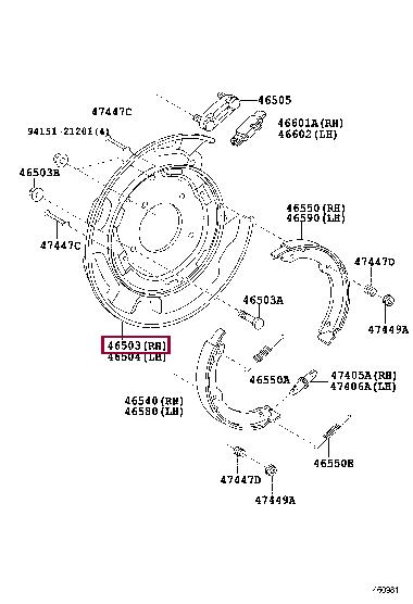 4650360221 Toyota Boot
