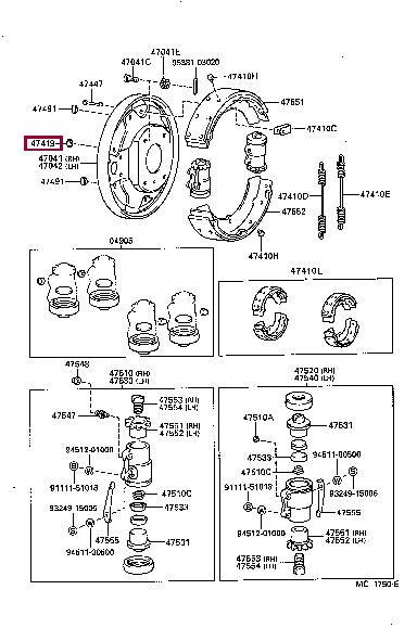 4741935011 Toyota Cork