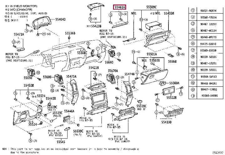 5546160080 Toyota Label
