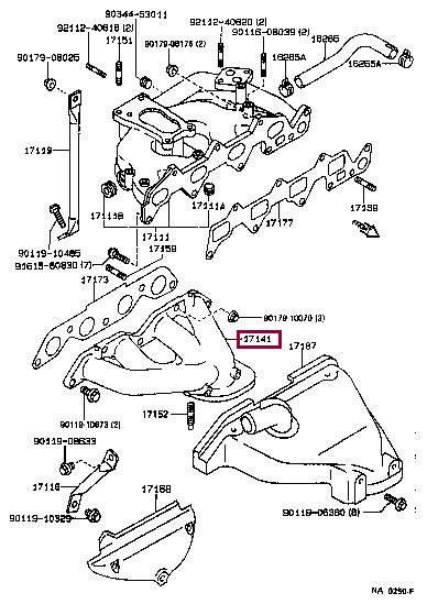 9011906817 Toyota Bolt with washer