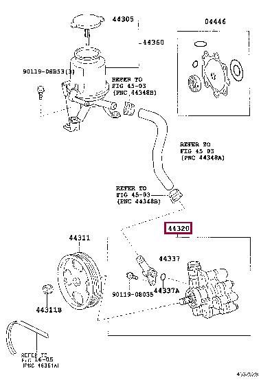 Toyota 44320-35610 Auto part 4432035610 4432035610 Toyota Auto part