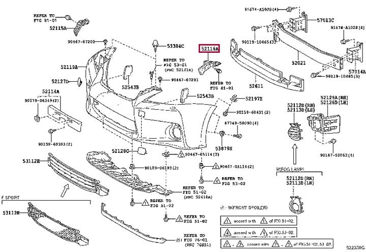 Buy Toyota 52116-76011 at a low price in United Arab Emirates!