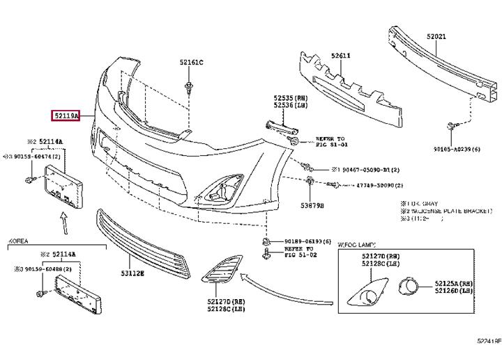 Buy Toyota 52119-06974 at a low price in United Arab Emirates!