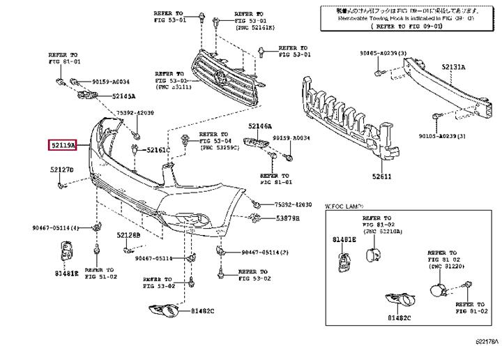 Buy Toyota 52119-0E914 at a low price in United Arab Emirates!