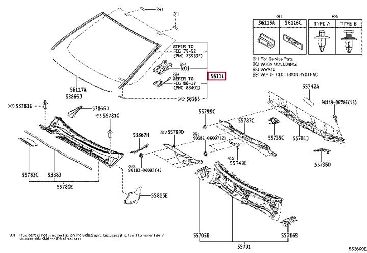 5610142190 Toyota Auto part