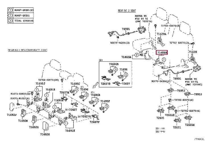 7148660050B0 Toyota Auto part