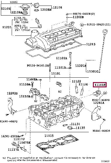 Toyota 90080-19022 Camshaft position sensor 9008019022