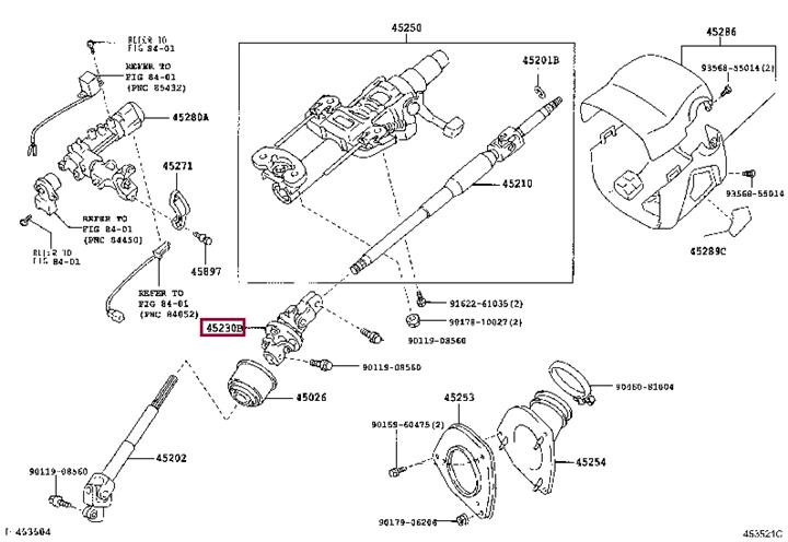 Toyota 45230-48050 Auto part 4523048050 4523048050 Toyota Auto part
