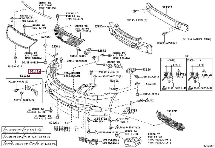 Buy Toyota 52119-30968 at a low price in United Arab Emirates!