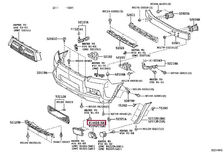 5212735070 Toyota Auto part