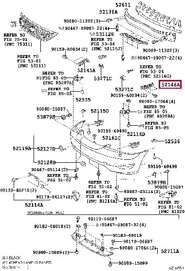 Buy Toyota 52146-0E010 at a low price in United Arab Emirates!