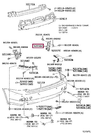 5215553040 Toyota Auto part