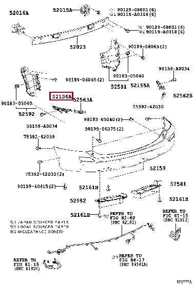 Buy Toyota 52156-0R030 at a low price in United Arab Emirates!