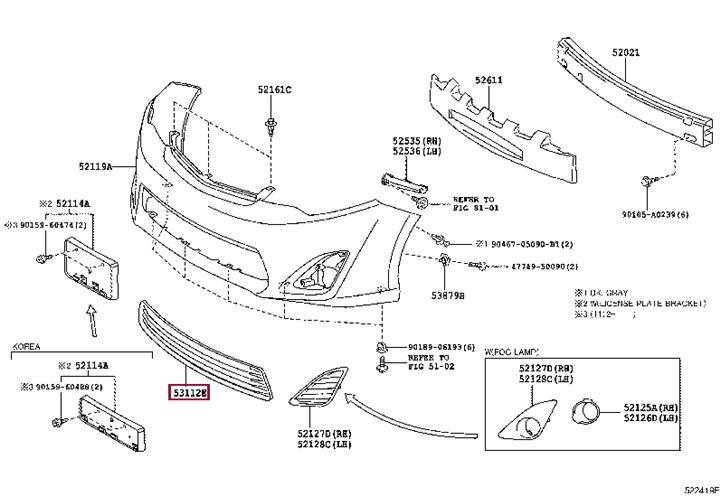 Buy Toyota 53112-06200 at a low price in United Arab Emirates!