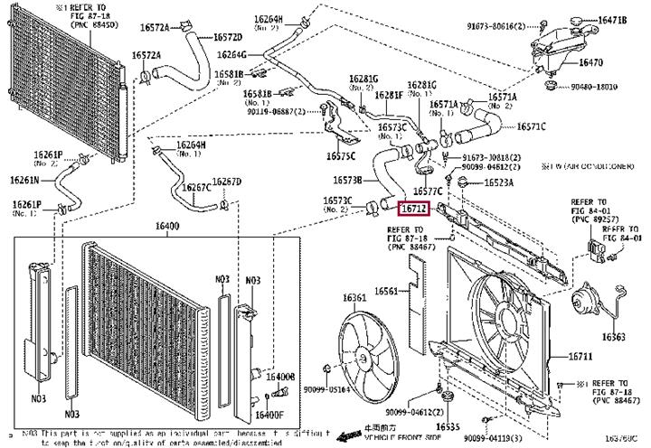 1671222040 Toyota Auto part