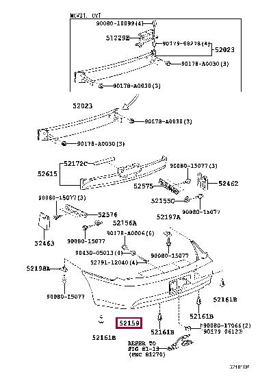 Buy Toyota 52159-AA904 at a low price in United Arab Emirates!