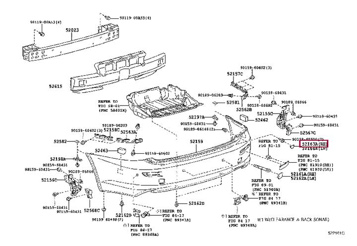 5216353901 Toyota Auto part