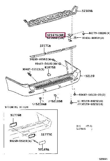 5216760030 Toyota Auto part