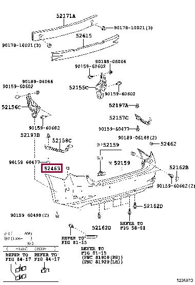 5246333020 Toyota Cushion