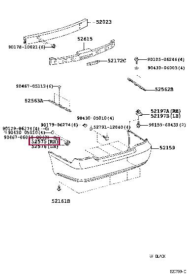5257533090 Toyota Auto part