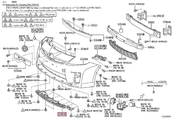 Buy Toyota 52618-47010 at a low price in United Arab Emirates!
