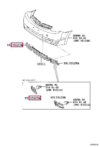 Buy Toyota 53112-47020 at a low price in United Arab Emirates!