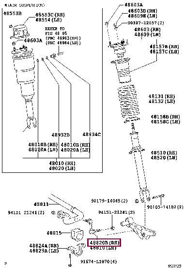 Toyota 48820-50030 Rod/Strut, stabiliser 4882050030