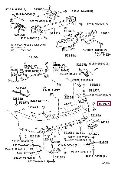 5216150901 Toyota Bracket bumper