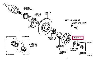 9017019185 Toyota Cotter pin