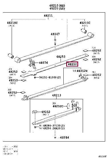 4820226B21 Toyota Auto part