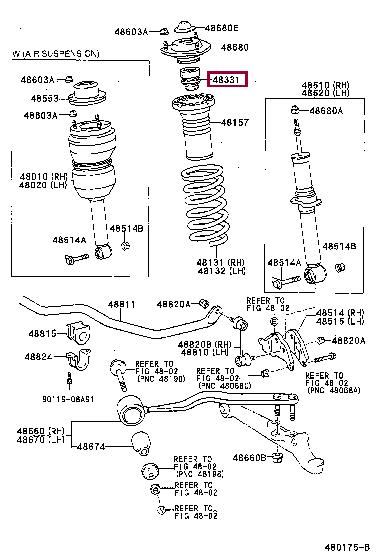 Buy Toyota 48331-50060 at a low price in United Arab Emirates!