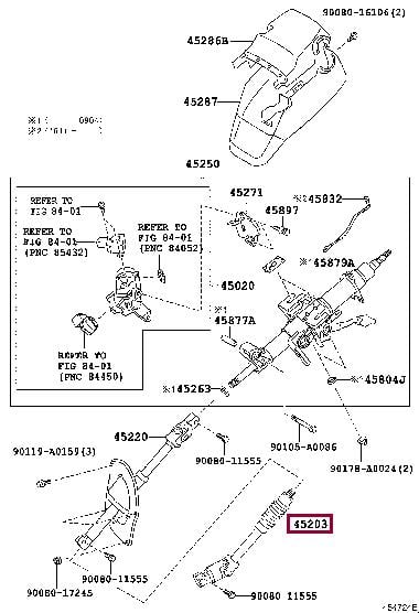 452030C011 Toyota Steering shaft