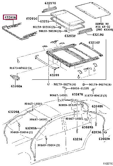 6320548010 Toyota Auto part