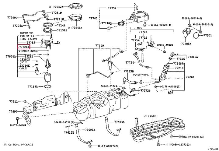 770240C020 Toyota Fuel pump