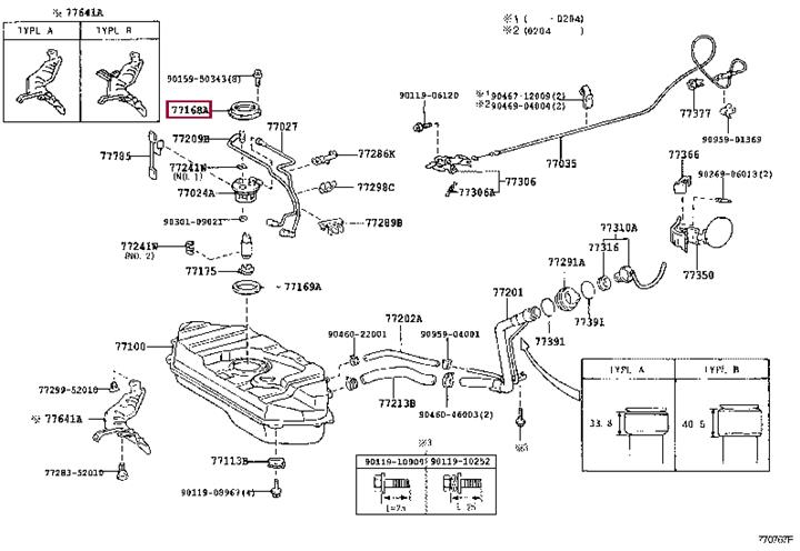 7716852010 Toyota Auto part