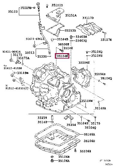 3514521010 Toyota Gasket