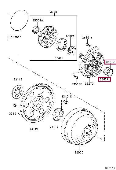 3561321010 Toyota Ring
