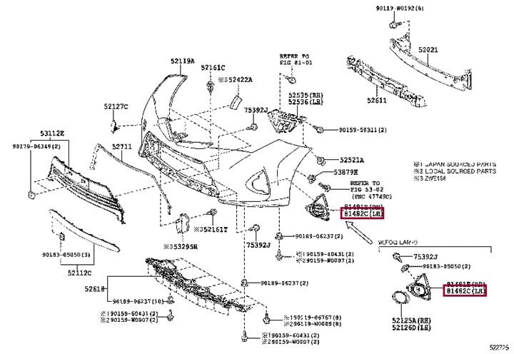 Buy Toyota 81482-02280 at a low price in United Arab Emirates!
