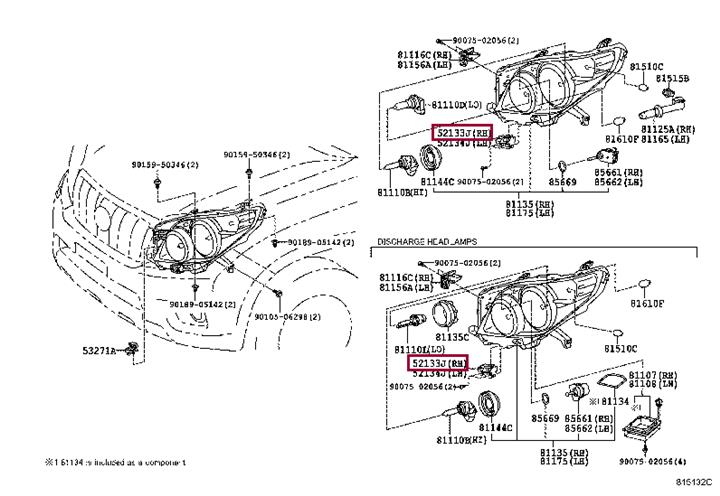 5213360150 Toyota Holder, dryer
