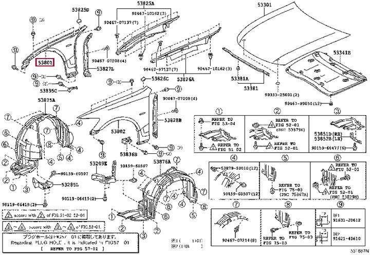 Buy Toyota 53801-30A01 at a low price in United Arab Emirates!