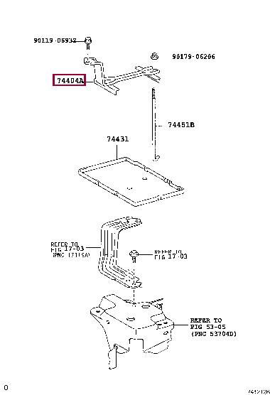 7440448040 Toyota Auto part