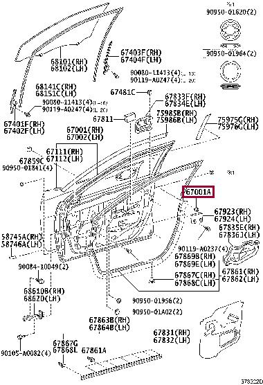 9008454012 Toyota Plug
