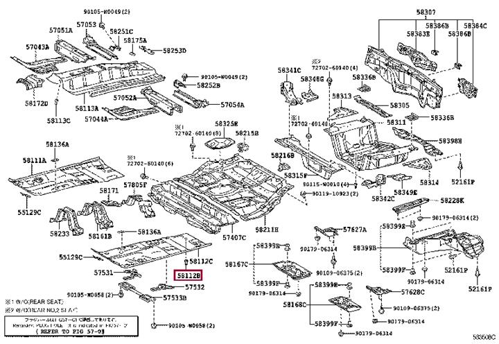 90115W0008 Toyota Bolt