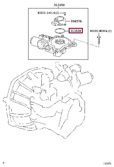 9030137010 Toyota Ring