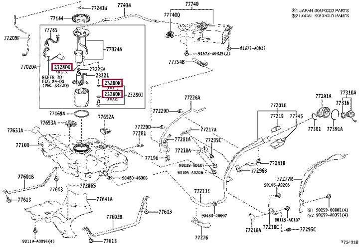 Rubber ring Toyota 90301-A0013