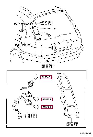 Toyota 90981-13088 Halogen lamp 12V 9098113088 9098113088 Toyota Halogen lamp 12V